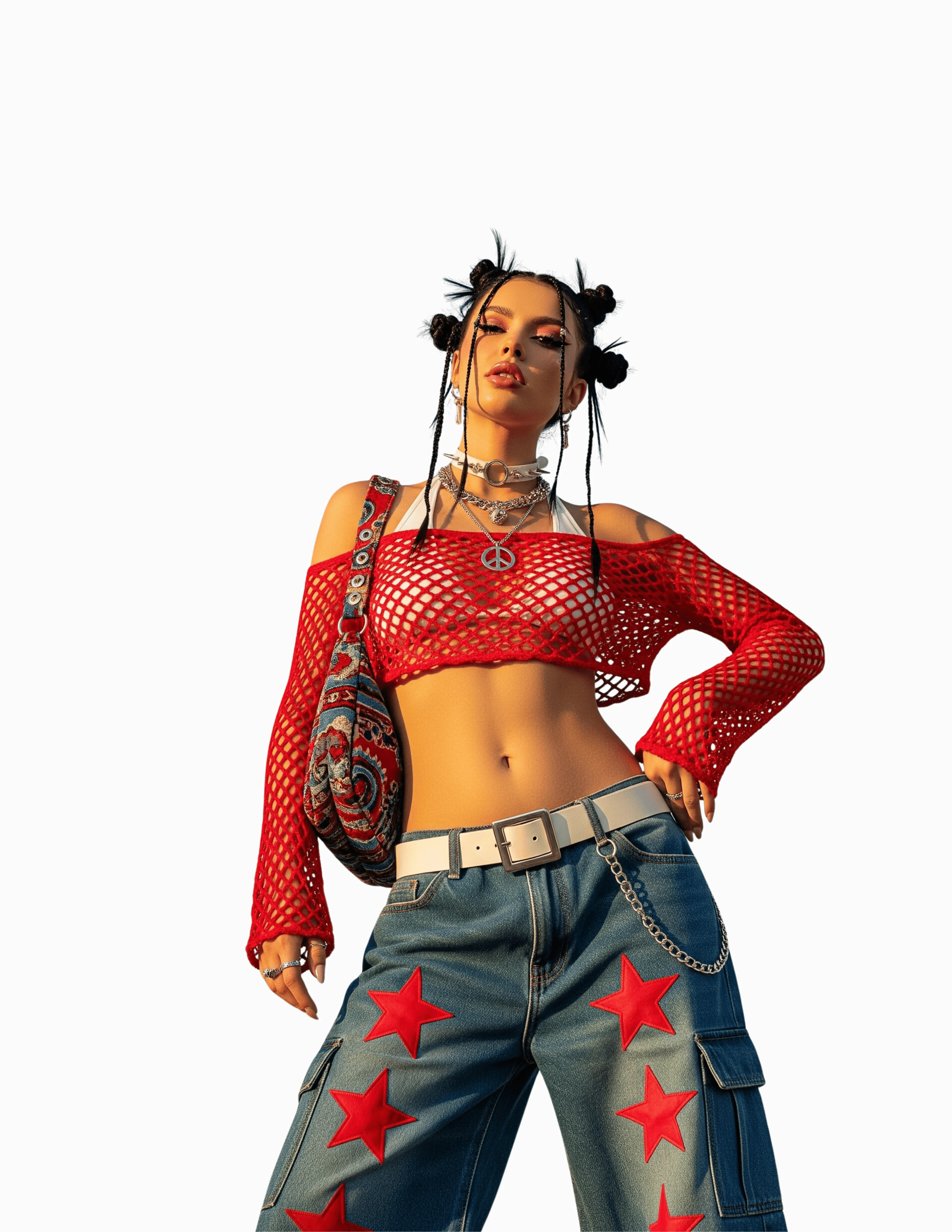 Vintage streetwear styling at Inti Vintage thrift store Temecula CA